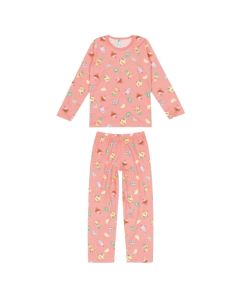 Pijama Infantil Conjunto Longo Inverno Inteiro Estampado Malwee