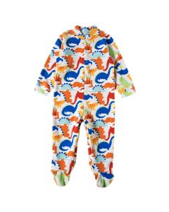 Pijama Infantil Longo Inverno de Menino Macacão Tip Top Dinossauros Soft