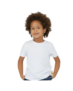 Camiseta Verão Infantil Menino Malwee Estampa em Relevo